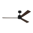 60" Ceiling Fan<br /><span style="color:#4AB0CE;">Entrega: 4-10 dias en USA</span><br /><span style="color:#4AB0CE;font-size:60%;">PREGUNTE POR ENTREGA EN PANAMA</span><br />Collection: Rozzen Smart 60<br />Finish: Midnight Black