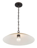 One Light Pendant<br /><span style="color:#4AB0CE;">Entrega: 4-10 dias en USA</span><br /><span style="color:#4AB0CE;font-size:60%;">PREGUNTE POR ENTREGA EN PANAMA</span><br />Collection: Derby<br />Finish: Dark Bronze