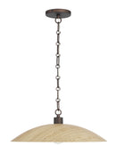 One Light Pendant<br /><span style="color:#4AB0CE;">Entrega: 4-10 dias en USA</span><br /><span style="color:#4AB0CE;font-size:60%;">PREGUNTE POR ENTREGA EN PANAMA</span><br />Collection: Derby<br />Finish: Dark Bronze