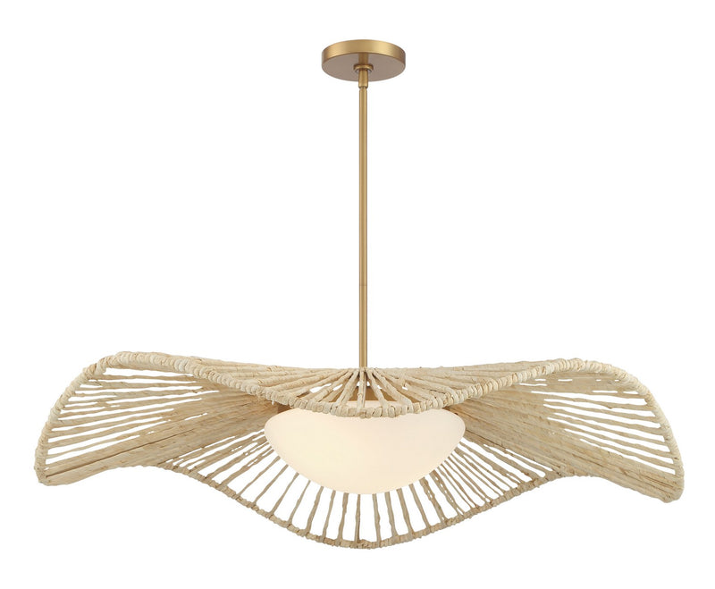 Two Light Pendant<br /><span style="color:#4AB0CE;">Entrega: 17-18 semanas en USA</span><br /><span style="color:#4AB0CE;font-size:60%;">PREGUNTE POR ENTREGA EN PANAMA</span><br />Collection: Longfield<br />Finish: Legacy Brass