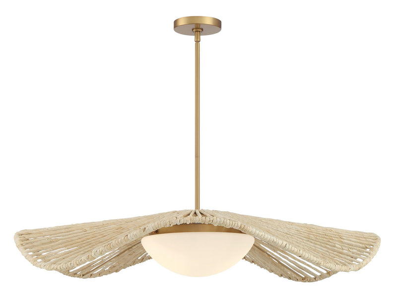 Two Light Pendant<br /><span style="color:#4AB0CE;">Entrega: 17-18 semanas en USA</span><br /><span style="color:#4AB0CE;font-size:60%;">PREGUNTE POR ENTREGA EN PANAMA</span><br />Collection: Longfield<br />Finish: Legacy Brass