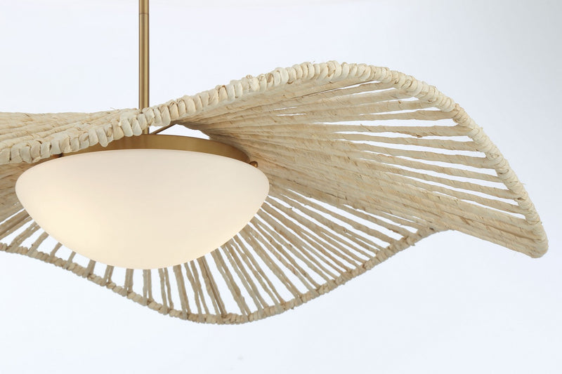 Two Light Pendant<br /><span style="color:#4AB0CE;">Entrega: 4-10 dias en USA</span><br /><span style="color:#4AB0CE;font-size:60%;">PREGUNTE POR ENTREGA EN PANAMA</span><br />Collection: Longfield<br />Finish: Legacy Brass