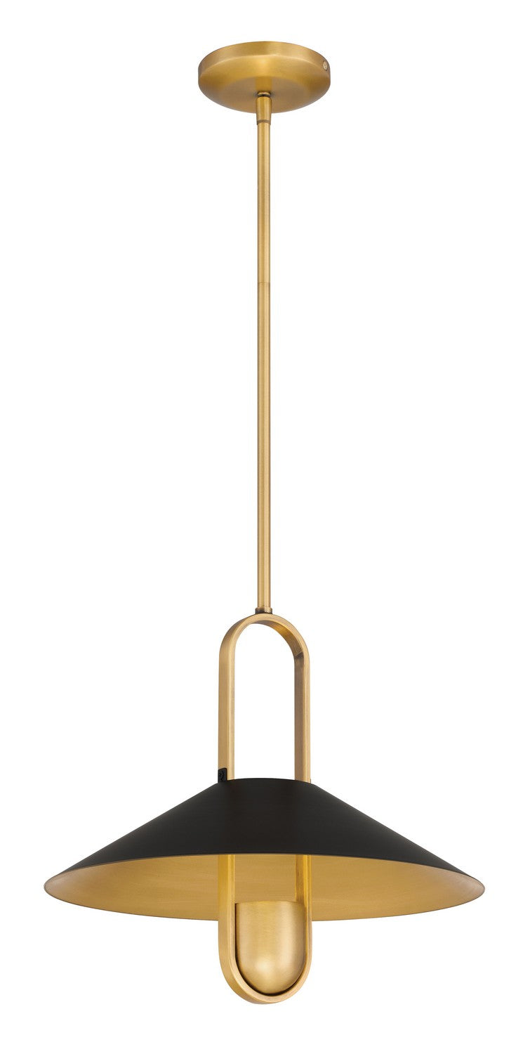 One Light Pendant<br /><span style="color:#4AB0CE;">Entrega: 4-10 dias en USA</span><br /><span style="color:#4AB0CE;font-size:60%;">PREGUNTE POR ENTREGA EN PANAMA</span><br />Collection: Goldenridge<br />Finish: Matte Black