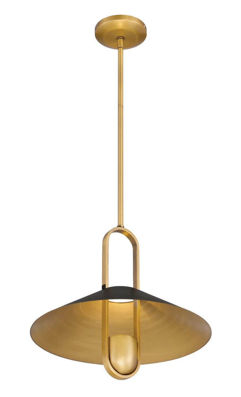 One Light Pendant<br /><span style="color:#4AB0CE;">Entrega: 4-10 dias en USA</span><br /><span style="color:#4AB0CE;font-size:60%;">PREGUNTE POR ENTREGA EN PANAMA</span><br />Collection: Goldenridge<br />Finish: Matte Black