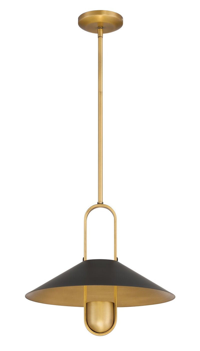 One Light Pendant<br /><span style="color:#4AB0CE;">Entrega: 4-10 dias en USA</span><br /><span style="color:#4AB0CE;font-size:60%;">PREGUNTE POR ENTREGA EN PANAMA</span><br />Collection: Goldenridge<br />Finish: Matte Black