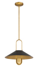 One Light Pendant<br /><span style="color:#4AB0CE;">Entrega: 4-10 dias en USA</span><br /><span style="color:#4AB0CE;font-size:60%;">PREGUNTE POR ENTREGA EN PANAMA</span><br />Collection: Goldenridge<br />Finish: Matte Black