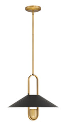 One Light Pendant<br /><span style="color:#4AB0CE;">Entrega: 4-10 dias en USA</span><br /><span style="color:#4AB0CE;font-size:60%;">PREGUNTE POR ENTREGA EN PANAMA</span><br />Collection: Goldenridge<br />Finish: Matte Black