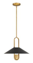 One Light Pendant<br /><span style="color:#4AB0CE;">Entrega: 4-10 dias en USA</span><br /><span style="color:#4AB0CE;font-size:60%;">PREGUNTE POR ENTREGA EN PANAMA</span><br />Collection: Goldenridge<br />Finish: Matte Black