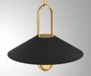 Minka-Lavery - 151-876 - One Light Pendant - Goldenridge - Matte Black