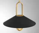 Minka-Lavery - 151-876 - One Light Pendant - Goldenridge - Matte Black