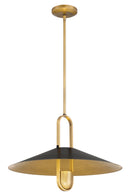 One Light Pendant<br /><span style="color:#4AB0CE;">Entrega: 4-10 dias en USA</span><br /><span style="color:#4AB0CE;font-size:60%;">PREGUNTE POR ENTREGA EN PANAMA</span><br />Collection: Goldenridge<br />Finish: Matte Black