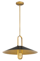 One Light Pendant<br /><span style="color:#4AB0CE;">Entrega: 19-20 semanas en USA</span><br /><span style="color:#4AB0CE;font-size:60%;">PREGUNTE POR ENTREGA EN PANAMA</span><br />Collection: Goldenridge<br />Finish: Matte Black