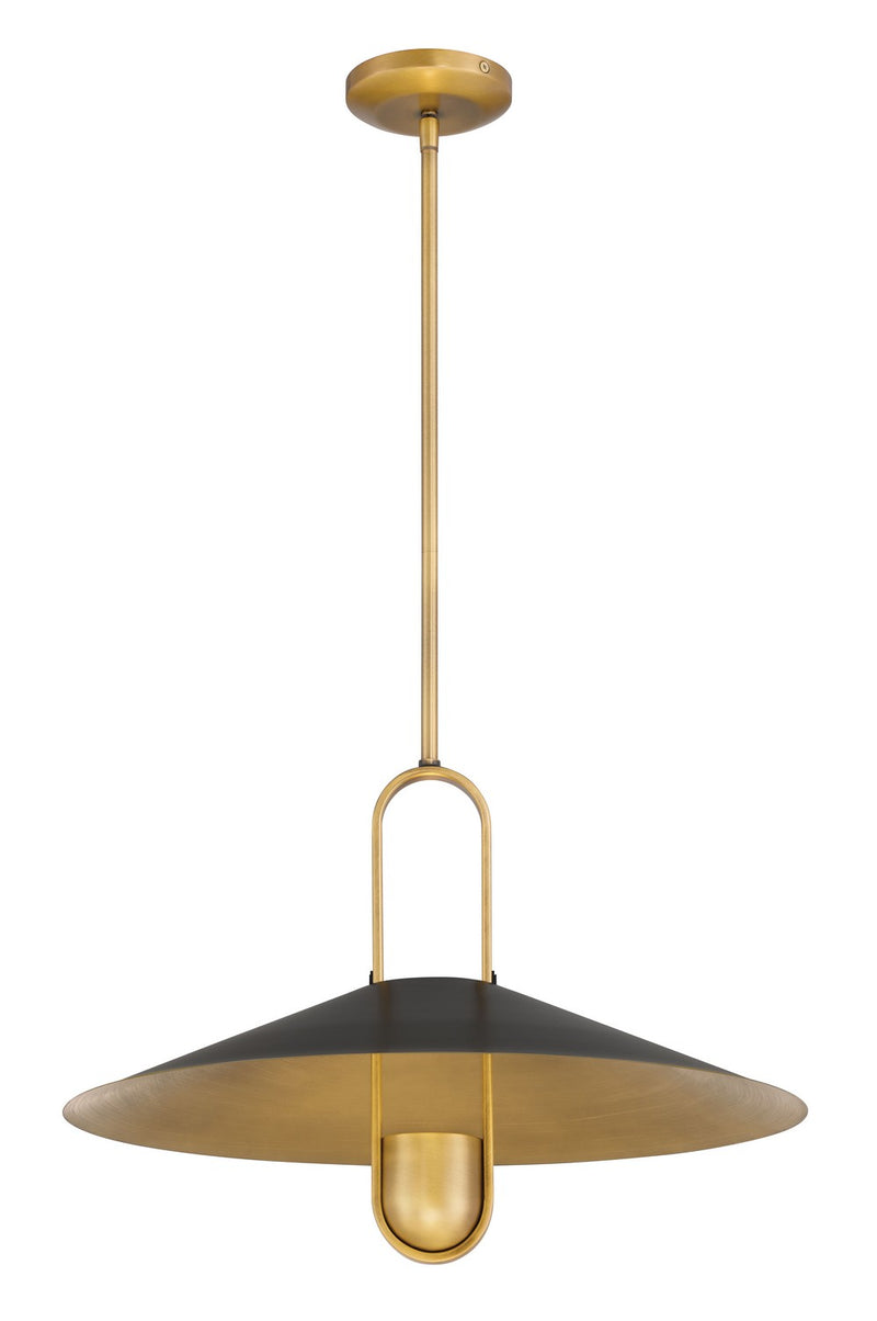 One Light Pendant<br /><span style="color:#4AB0CE;">Entrega: 4-10 dias en USA</span><br /><span style="color:#4AB0CE;font-size:60%;">PREGUNTE POR ENTREGA EN PANAMA</span><br />Collection: Goldenridge<br />Finish: Matte Black