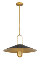 One Light Pendant<br /><span style="color:#4AB0CE;">Entrega: 19-20 semanas en USA</span><br /><span style="color:#4AB0CE;font-size:60%;">PREGUNTE POR ENTREGA EN PANAMA</span><br />Collection: Goldenridge<br />Finish: Matte Black