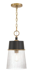 One Light Pendant<br /><span style="color:#4AB0CE;">Entrega: 4-10 dias en USA</span><br /><span style="color:#4AB0CE;font-size:60%;">PREGUNTE POR ENTREGA EN PANAMA</span><br />Collection: Stamford<br />Finish: Dark Matte Black