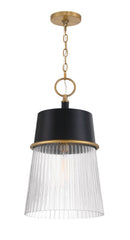 One Light Pendant<br /><span style="color:#4AB0CE;">Entrega: 4-10 dias en USA</span><br /><span style="color:#4AB0CE;font-size:60%;">PREGUNTE POR ENTREGA EN PANAMA</span><br />Collection: Stamford<br />Finish: Dark Matte Black