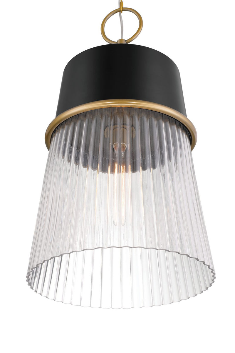 One Light Pendant<br /><span style="color:#4AB0CE;">Entrega: 4-10 dias en USA</span><br /><span style="color:#4AB0CE;font-size:60%;">PREGUNTE POR ENTREGA EN PANAMA</span><br />Collection: Stamford<br />Finish: Dark Matte Black