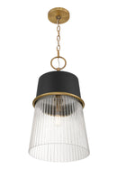 One Light Pendant<br /><span style="color:#4AB0CE;">Entrega: 9-10 semanas en USA</span><br /><span style="color:#4AB0CE;font-size:60%;">PREGUNTE POR ENTREGA EN PANAMA</span><br />Collection: Stamford<br />Finish: Dark Matte Black