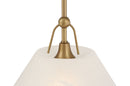 One Light Wall Sconce<br /><span style="color:#4AB0CE;">Entrega: 2-3 semanas en USA</span><br /><span style="color:#4AB0CE;font-size:60%;">PREGUNTE POR ENTREGA EN PANAMA</span><br />Collection: Orion<br />Finish: Legacy Brass