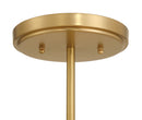 Three Light Convertible Semi-Flush<br /><span style="color:#4AB0CE;">Entrega: 4-10 dias en USA</span><br /><span style="color:#4AB0CE;font-size:60%;">PREGUNTE POR ENTREGA EN PANAMA</span><br />Collection: Coronelle<br />Finish: Legacy Brass