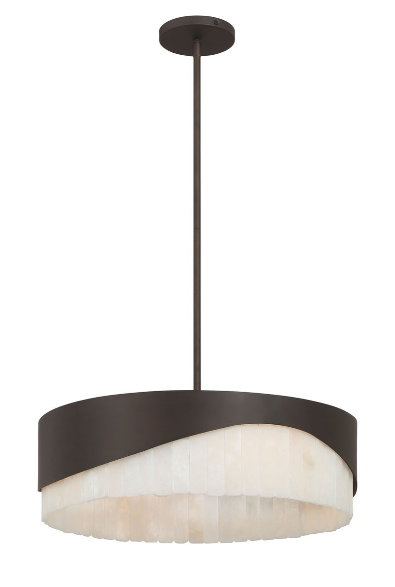 Four Light Pendant<br /><span style="color:#4AB0CE;">Entrega: 4-10 dias en USA</span><br /><span style="color:#4AB0CE;font-size:60%;">PREGUNTE POR ENTREGA EN PANAMA</span><br />Collection: Sway<br />Finish: Dark Bronze