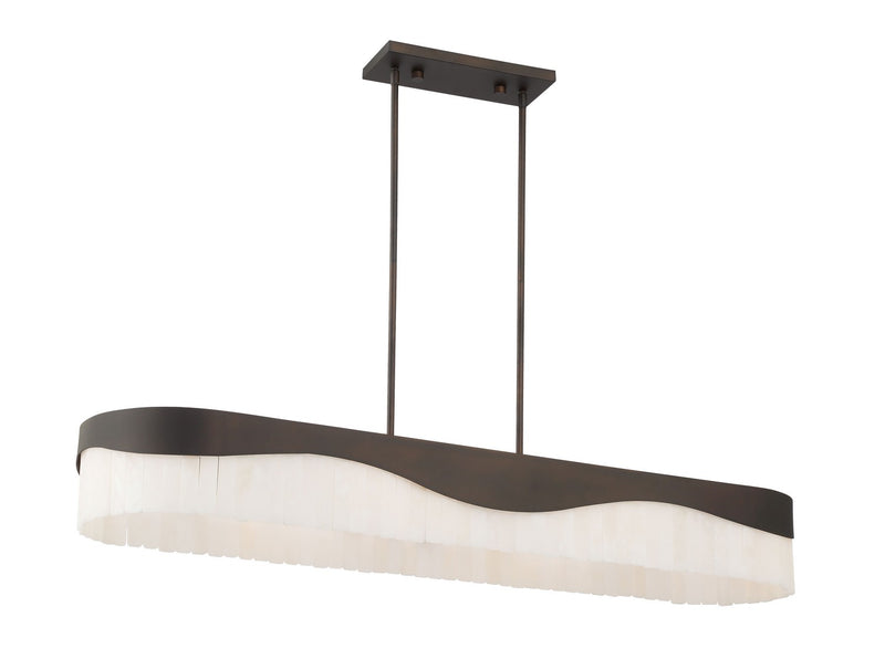 Six Light Island Pendant<br /><span style="color:#4AB0CE;">Entrega: 4-10 dias en USA</span><br /><span style="color:#4AB0CE;font-size:60%;">PREGUNTE POR ENTREGA EN PANAMA</span><br />Collection: Sway<br />Finish: Dark Bronze