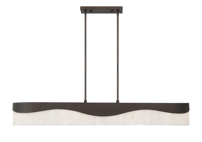 Six Light Island Pendant<br /><span style="color:#4AB0CE;">Entrega: 4-10 dias en USA</span><br /><span style="color:#4AB0CE;font-size:60%;">PREGUNTE POR ENTREGA EN PANAMA</span><br />Collection: Sway<br />Finish: Dark Bronze