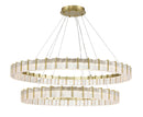LED Chandelier<br /><span style="color:#4AB0CE;">Entrega: 4-10 dias en USA</span><br /><span style="color:#4AB0CE;font-size:60%;">PREGUNTE POR ENTREGA EN PANAMA</span><br />Collection: Sevryn<br />Finish: Soft Brass
