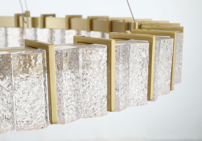 LED Chandelier<br /><span style="color:#4AB0CE;">Entrega: 4-10 dias en USA</span><br /><span style="color:#4AB0CE;font-size:60%;">PREGUNTE POR ENTREGA EN PANAMA</span><br />Collection: Sevryn<br />Finish: Soft Brass