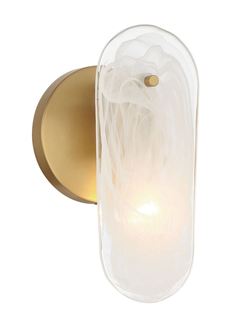 One Light Wall Sconce<br /><span style="color:#4AB0CE;">Entrega: 15-16 semanas en USA</span><br /><span style="color:#4AB0CE;font-size:60%;">PREGUNTE POR ENTREGA EN PANAMA</span><br />Collection: Oldmill<br />Finish: Legacy Brass