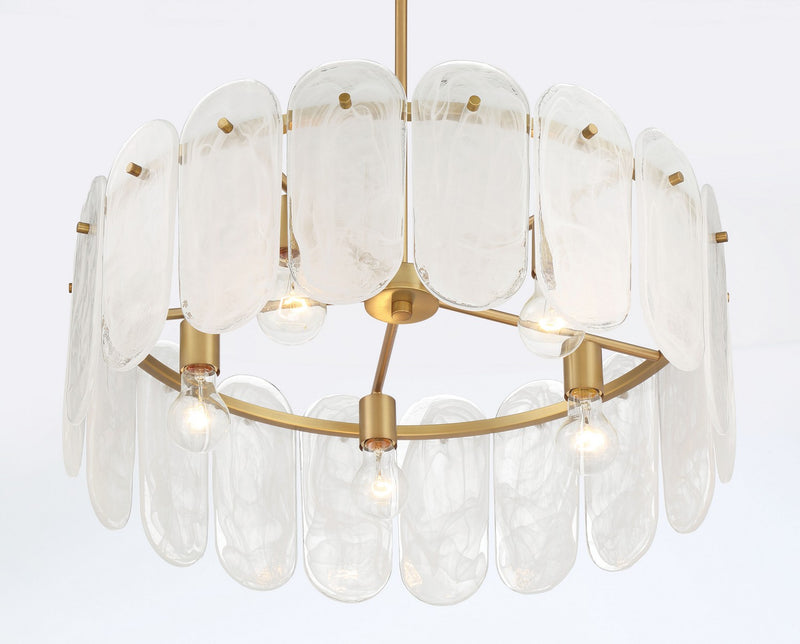 Five Light Pendant<br /><span style="color:#4AB0CE;">Entrega: 14-15 semanas en USA</span><br /><span style="color:#4AB0CE;font-size:60%;">PREGUNTE POR ENTREGA EN PANAMA</span><br />Collection: Oldmill<br />Finish: Legacy Brass