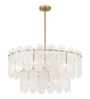 Nine Light Pendant<br /><span style="color:#4AB0CE;">Entrega: 2-3 semanas en USA</span><br /><span style="color:#4AB0CE;font-size:60%;">PREGUNTE POR ENTREGA EN PANAMA</span><br />Collection: Oldmill<br />Finish: Legacy Brass
