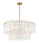 Nine Light Pendant<br /><span style="color:#4AB0CE;">Entrega: 2-3 semanas en USA</span><br /><span style="color:#4AB0CE;font-size:60%;">PREGUNTE POR ENTREGA EN PANAMA</span><br />Collection: Oldmill<br />Finish: Legacy Brass