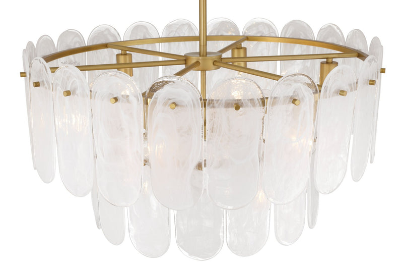 Nine Light Pendant<br /><span style="color:#4AB0CE;">Entrega: 4-10 dias en USA</span><br /><span style="color:#4AB0CE;font-size:60%;">PREGUNTE POR ENTREGA EN PANAMA</span><br />Collection: Oldmill<br />Finish: Legacy Brass