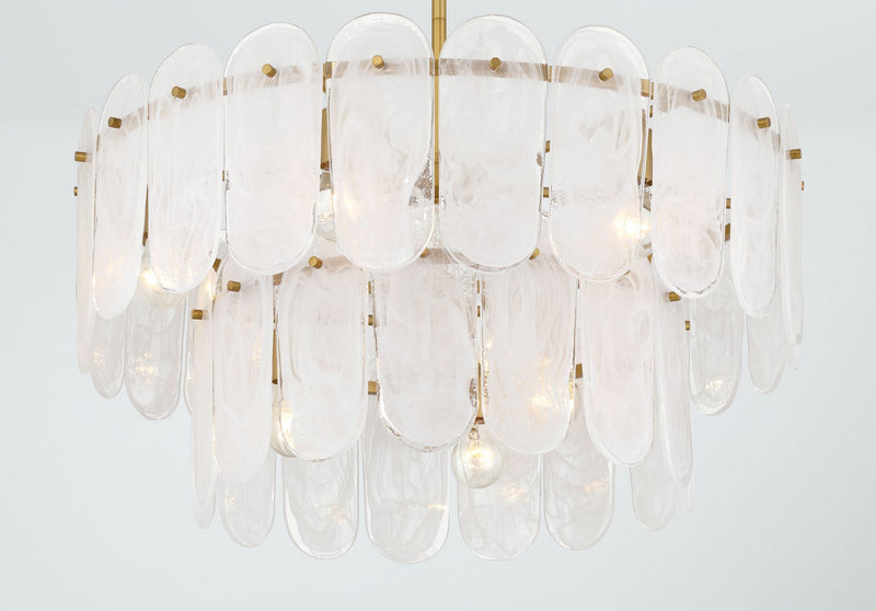 Nine Light Pendant<br /><span style="color:#4AB0CE;">Entrega: 2-3 semanas en USA</span><br /><span style="color:#4AB0CE;font-size:60%;">PREGUNTE POR ENTREGA EN PANAMA</span><br />Collection: Oldmill<br />Finish: Legacy Brass