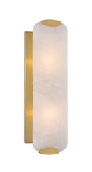 Two Light Wall Sconce<br /><span style="color:#4AB0CE;">Entrega: 11-12 semanas en USA</span><br /><span style="color:#4AB0CE;font-size:60%;">PREGUNTE POR ENTREGA EN PANAMA</span><br />Collection: Glowstone<br />Finish: Legacy Brass