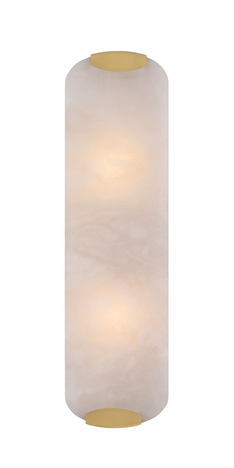 Two Light Wall Sconce<br /><span style="color:#4AB0CE;">Entrega: 4-5 semanas en USA</span><br /><span style="color:#4AB0CE;font-size:60%;">PREGUNTE POR ENTREGA EN PANAMA</span><br />Collection: Glowstone<br />Finish: Legacy Brass
