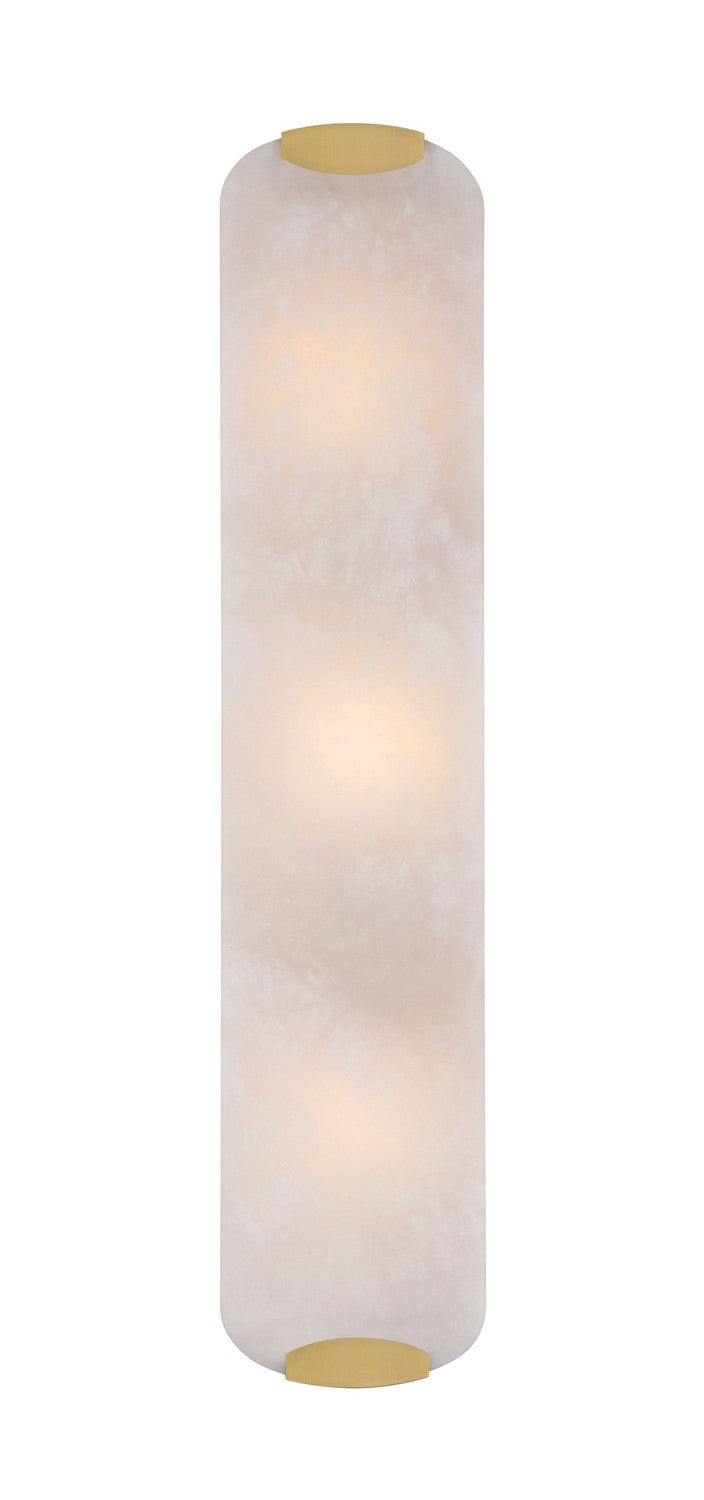 Three Light Wall Sconce<br /><span style="color:#4AB0CE;">Entrega: 4-5 semanas en USA</span><br /><span style="color:#4AB0CE;font-size:60%;">PREGUNTE POR ENTREGA EN PANAMA</span><br />Collection: Glowstone<br />Finish: Legacy Brass