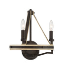 Two Light Wall Sconce<br /><span style="color:#4AB0CE;">Entrega: 4-10 dias en USA</span><br /><span style="color:#4AB0CE;font-size:60%;">PREGUNTE POR ENTREGA EN PANAMA</span><br />Collection: Sonoma<br />Finish: Dark Bronze