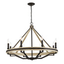Eight Light Chandelier<br /><span style="color:#4AB0CE;">Entrega: 4-10 dias en USA</span><br /><span style="color:#4AB0CE;font-size:60%;">PREGUNTE POR ENTREGA EN PANAMA</span><br />Collection: Sonoma<br />Finish: Dark Bronze