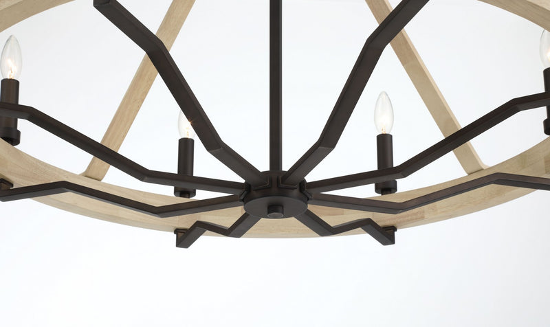 Minka-Lavery - 2628-860 - Eight Light Chandelier - Sonoma - Dark Bronze