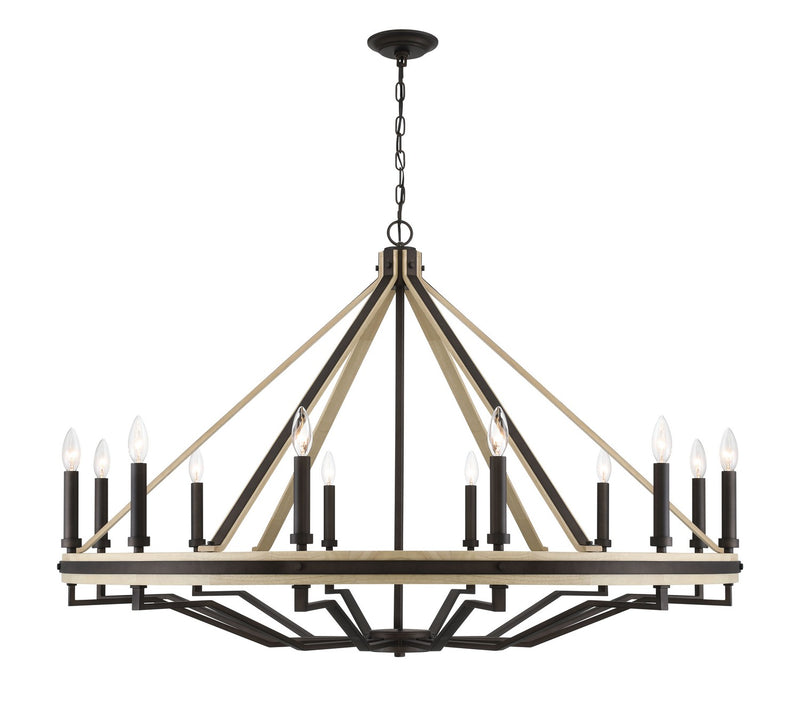 12 Light Chandelier<br /><span style="color:#4AB0CE;">Entrega: 4-10 dias en USA</span><br /><span style="color:#4AB0CE;font-size:60%;">PREGUNTE POR ENTREGA EN PANAMA</span><br />Collection: Sonoma<br />Finish: Dark Bronze