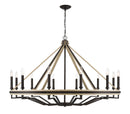 12 Light Chandelier<br /><span style="color:#4AB0CE;">Entrega: 7-8 semanas en USA</span><br /><span style="color:#4AB0CE;font-size:60%;">PREGUNTE POR ENTREGA EN PANAMA</span><br />Collection: Sonoma<br />Finish: Dark Bronze