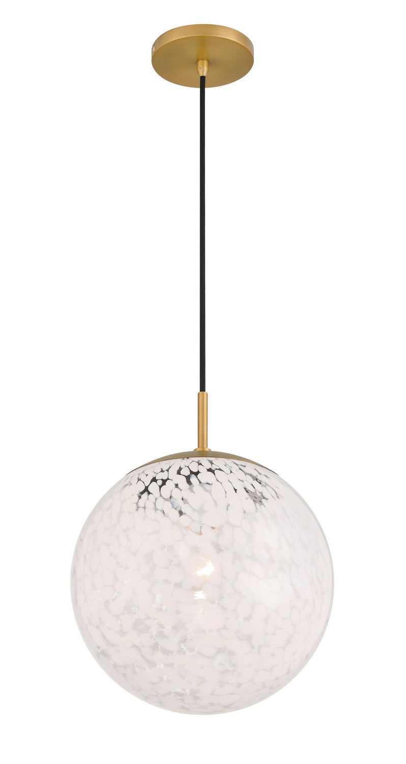 One Light Pendant<br /><span style="color:#4AB0CE;">Entrega: 4-10 dias en USA</span><br /><span style="color:#4AB0CE;font-size:60%;">PREGUNTE POR ENTREGA EN PANAMA</span><br />Collection: Langford<br />Finish: Legacy Brass