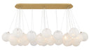 12 Light Island Pendant<br /><span style="color:#4AB0CE;">Entrega: 4-10 dias en USA</span><br /><span style="color:#4AB0CE;font-size:60%;">PREGUNTE POR ENTREGA EN PANAMA</span><br />Collection: Langford<br />Finish: Legacy Brass