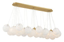 12 Light Island Pendant<br /><span style="color:#4AB0CE;">Entrega: 4-10 dias en USA</span><br /><span style="color:#4AB0CE;font-size:60%;">PREGUNTE POR ENTREGA EN PANAMA</span><br />Collection: Langford<br />Finish: Legacy Brass