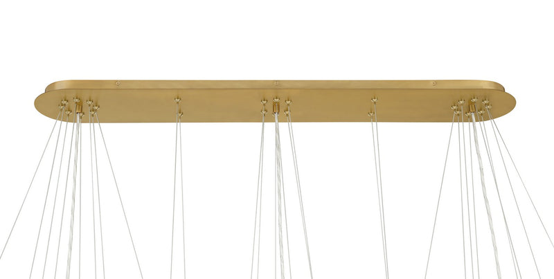Minka-Lavery - 2637-732 - 12 Light Island Pendant - Langford - Legacy Brass