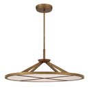 LED Pendant<br /><span style="color:#4AB0CE;">Entrega: 4-10 dias en USA</span><br /><span style="color:#4AB0CE;font-size:60%;">PREGUNTE POR ENTREGA EN PANAMA</span><br />Collection: Stiles<br />Finish: Ashen Gold