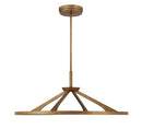 LED Pendant<br /><span style="color:#4AB0CE;">Entrega: 4-10 dias en USA</span><br /><span style="color:#4AB0CE;font-size:60%;">PREGUNTE POR ENTREGA EN PANAMA</span><br />Collection: Stiles<br />Finish: Ashen Gold