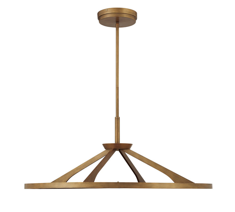 LED Pendant<br /><span style="color:#4AB0CE;">Entrega: 4-10 dias en USA</span><br /><span style="color:#4AB0CE;font-size:60%;">PREGUNTE POR ENTREGA EN PANAMA</span><br />Collection: Stiles<br />Finish: Ashen Gold